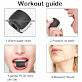 Miniatyrbild 3 av 3: Jaw exerciser för käklinje-träning Svart