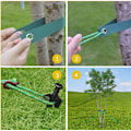 Pikkukuva 2 / 4: 10 Pack Tree hihnat läpivientejä ruohon väri S