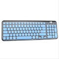 Miniatyrbild 1 av 3: Silikontangentbordsskydd för Logitech K780 Blå