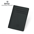 Miniatyrbillede 5 af 5: RFID-blokerende læderpung - slankt og kompakt design