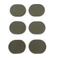Miniatyrbild 1 av 4: Drum Mute Pads, Silikon Drum Dampeners Gel Pads kaffe