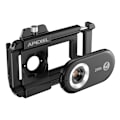 Miniatyrbillede 5 af 11: 3-i-1 clip-on telefonmikroskoplinse med LED-lys
