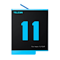 Miniatyrbild 3 av 5: Telesin laddare med 3 platser + 2 batterier för GoPro Hero 12 / Hero 11 / Hero 10 / Hero 9