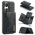 Miniatyrbillede 1 af 11: Tri-Fold Pung-Etui til Huawei Huawei P50 Sort