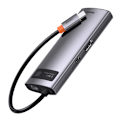 Miniatyrbild 8 av 11: Hub 6in1 Baseus Metal Gleam Series, USB-C till 3x USB 3.0 + HDMI + USB-C PD + Ethernet RJ45
