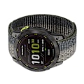 Miniatyrbillede 2 af 3: Nylon urrem til Garmin Fenix 7X/7/6/5 Sort+grå 22 mm