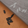 Miniatyrbillede 5 af 5: Clips til billedramme (50 stk.) Sort
