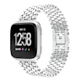 Miniatyrbild 1 av 4: Klockarmband i Rostfritt Stål för Fitbit Versa Smartwatch Fitbit Versa 3 Silver