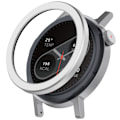 Pikkukuva 2 / 6: Yhteensopiva CMF Watch Pro 2 Metallinen kellonkehys + karkaistu kalvo Hopea