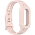 Pikkukuva 3 / 4: Yleiskäyttöinen silikoniranneke Xiaomi Mi Band 9, 8, 7, 6, 5 -laitteille Vaaleanpunainen