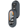 Miniatyrbild 2 av 7: Silikonskyddsfodral för Xiaomi Mi Band 9/9 NFC Grå
