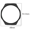 Miniatyrbild 5 av 7: Skyddsskal för Huawei Watch GT5 Pro 46mm Svart