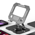 Miniatyrbillede 3 af 6: Bærbar stativ - Ergonomisk design for optimal visning Sort