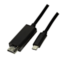 Miniatyrbild 1 av 3: USB-C -> HDMI 2.0 4K 1,8 m