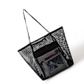 Miniatyrbillede 1 af 3: Beach Mesh taske Sort
