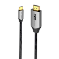 Pikkukuva 3 / 5: USB-C tai HDMI 2.0 -kaapeli Vention CRBBF 1m, 4K 60Hz (musta)