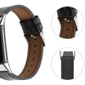 Miniatyrbild 6 av 6: INF Läderarmband Fitbit Charge 5 armband läder Svart
