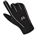 Miniatyrbild 3 av 4: Cykelhandskar, Touchskärm Vinterhandskar för Män Kvinnor Grå