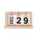 Minimalistisk træ evighedskalender Beige Beige