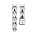 Miniatyrbillede 4 af 5: Silikone urrem til Samsung Galaxy Watch 5/4 Sort + Hvid