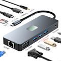 Pikkukuva 3 / 4: 11-in-1 USB-C-keskitin: Laajenna liitettävyyttä 4K 60Hz HDMI:llä