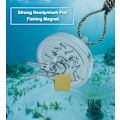 Pikkukuva 8 / 9: Metallinpaljastin Neodyymimagneetti köydellä 10 metriä / 20 kg