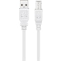 Pikkukuva 1 / 3: USB 2.0 Hi-Speed -kaapeli, valkoinen