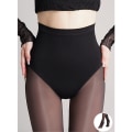 Miniatyrbild 1 av 3: Dam Leggings Termiska Strumpbyxor fodrade Tights Höftlyft Winter Warm Tight Svart