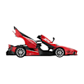 Pikkukuva 4 / 6: RASTAR Ferrari 1:18 FXXK kauko-ohjattu RC-auto itsekokoonpanoon (punainen)