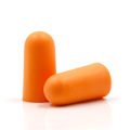 Miniatyrbild 1 av 4: Brusreducerande öronproppar (60 par) med aluminiumfodral Orange