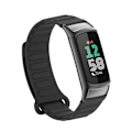 Miniatyrbillede 4 af 6: Stilfuldt magnetisk silikonearmbånd til Fitbit Charge 6 Sort