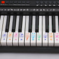 Pikkukuva 3 / 4: QT005 Piano Key Tarrat - Värikkäät näppäimistön tarrat