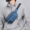 Pikkukuva 2 / 4: Tyylikäs ja käytännöllinen Crossbody laukku Sininen