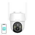 Miniatyrbillede 2 af 8: 360° Udendørs WiFi Kamera Botslab PT W313 3MP m/ solpanel