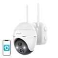 Pikkukuva 1 / 3: Langaton 3MP WiFi-ulkokamera ieGeek ZS-GX1S valkoinen 5200mAh