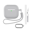 Miniatyrbillede 3 af 3: AirPods-etui med nøglering og tilbehør AirPods 4 Grå