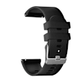 Miniatyrbillede 2 af 3: Silikone urrem til Garmin Vivoactive 3 / Venu 2 Plus Sort