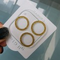Miniatyrbillede 6 af 6: Glitter kamera linse cover iPhone 14 Pro Max Guld