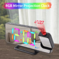 Miniatyrbild 3 av 10: LED-projektionsväckarklocka