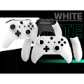 Miniatyrbild 3 av 4: Vitt skyddande skal för Xbox One Slim Controller