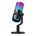 Miniatyrbillede 2 af 5: Gamingmikrofon Maono DM30RGB (sort)