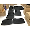 Miniatyrbild 6 av 9: Golvmattor till Tesla Model 3 2023-2024 - TPE-material Vänsterstyrd