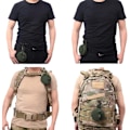 Miniatyrbillede 3 af 3: Bærbar Mini Tactical Pocket Wallet Sort