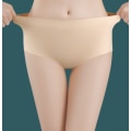 Miniatyrbillede 2 af 5: Polstret kontrol trusse Fake Buttock Briefs Butt Lifter til kvinder Beige XXL