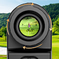 Miniatyrbild 3 av 6: Laseravståndsmätare med 1800m Precision, 6X Optisk Zoom Svart