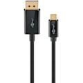 Miniatyrbild 1 av 11: USB-C™-till-DisplayPort™-kabel 4K @ 60 Hz, 1 m, svart