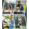 Miniatyrbillede 2 af 5: Pickleball-sæt - Glasfiberketsjere, bolde og taske 12