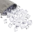 Miniatyrbillede 1 af 7: Forbedr din udstilling med klare akryl isterninger - 100 stk 12 mm