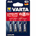Miniatyrbild 1 av 2: Longlife Max Power AAA / LR03 Batteri 4-pack