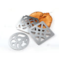 Miniatyrbillede 4 af 5: Stilfuld holder til glasbrikker i rustfrit stål til moderne hjem model 2